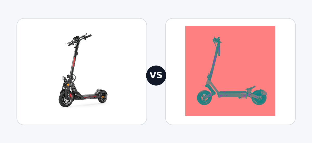 Backfire M8 Rover · vs · Kukirin G4