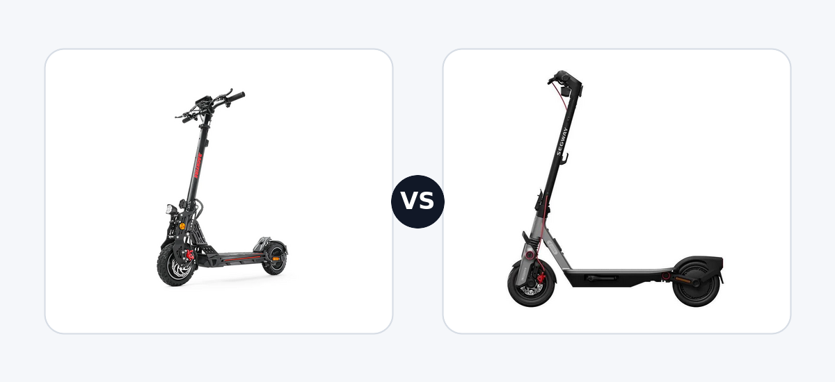 Backfire M8 Rover ·vs· Segway Ninebot F3 E