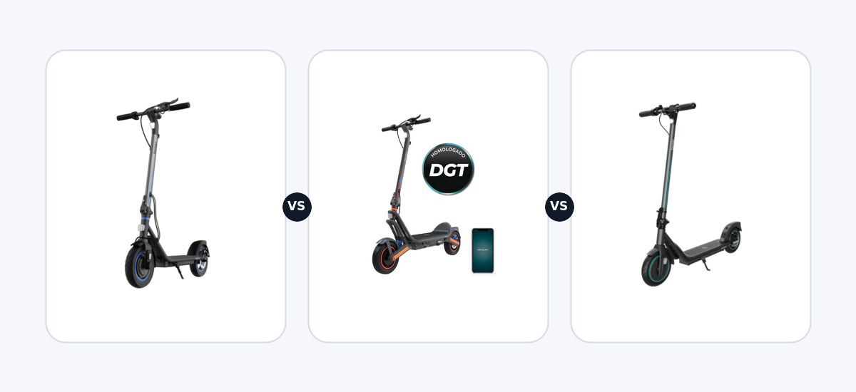 Cecotec Bongo D20 XL Connected ·vs· Cecotec Bongo GS65 ·vs· Cecotec D20E Connected