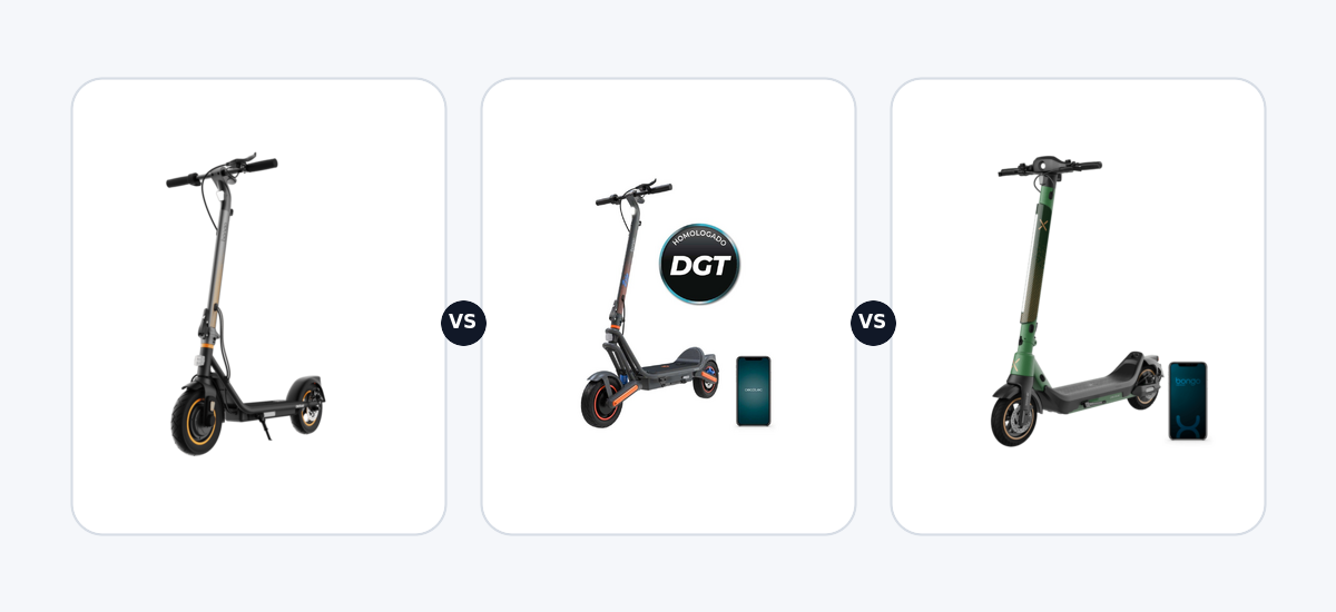 Cecotec Bongo D30 XL Connected ·vs· Cecotec Bongo GS65 ·vs· Cecotec Bongo X65 Connected