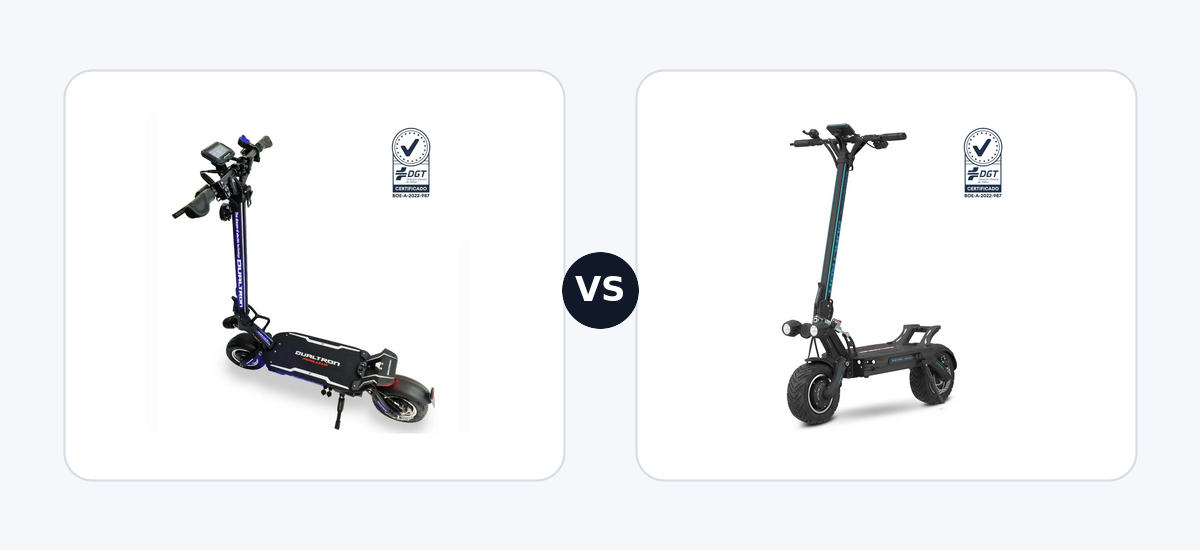Dualtron Achilleus Limited ·vs· Dualtron Thunder 3 72V DGT