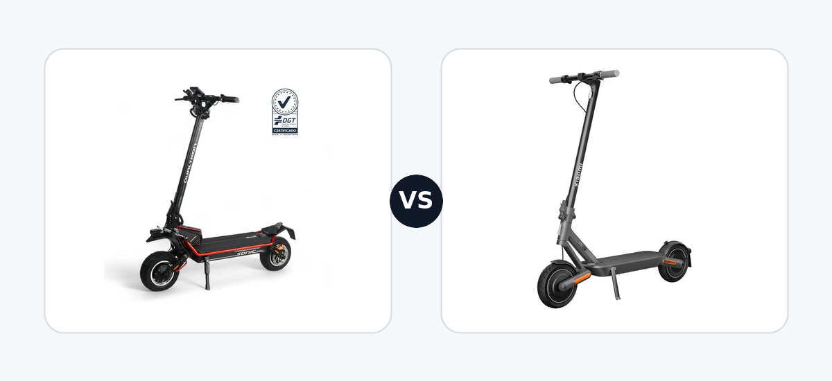 Dualtron Sonic Alien 72V ·vs· Xiaomi Electric Scooter 4 Ultra