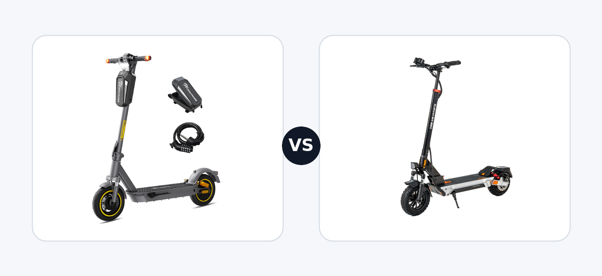 Evercross EV10S MAX ·vs· Kukirin M4 Max