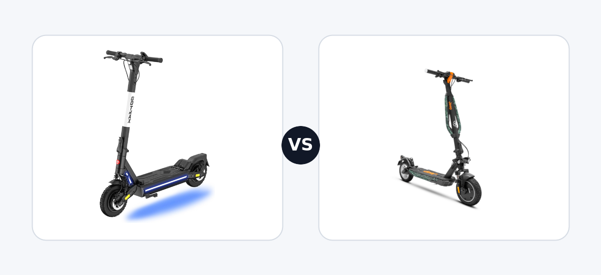 Gotrax Ares · vs · Platum Jeep Juc