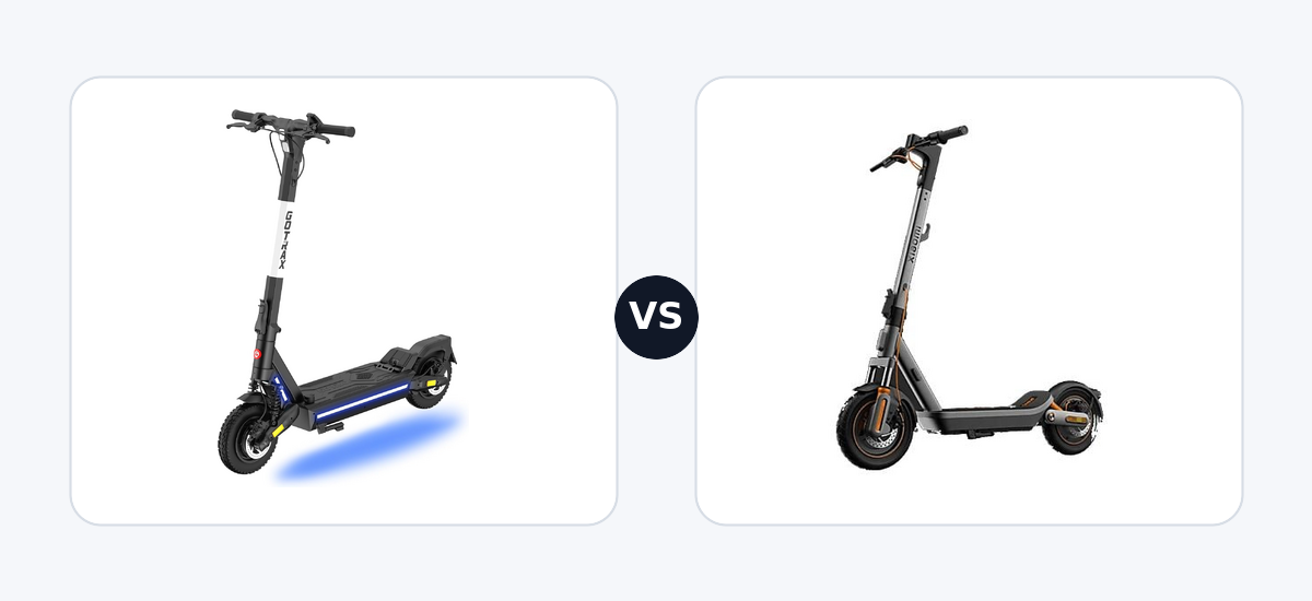 Gotrax Ares ·vs· Xiaomi Electric Scooter 6 max DE