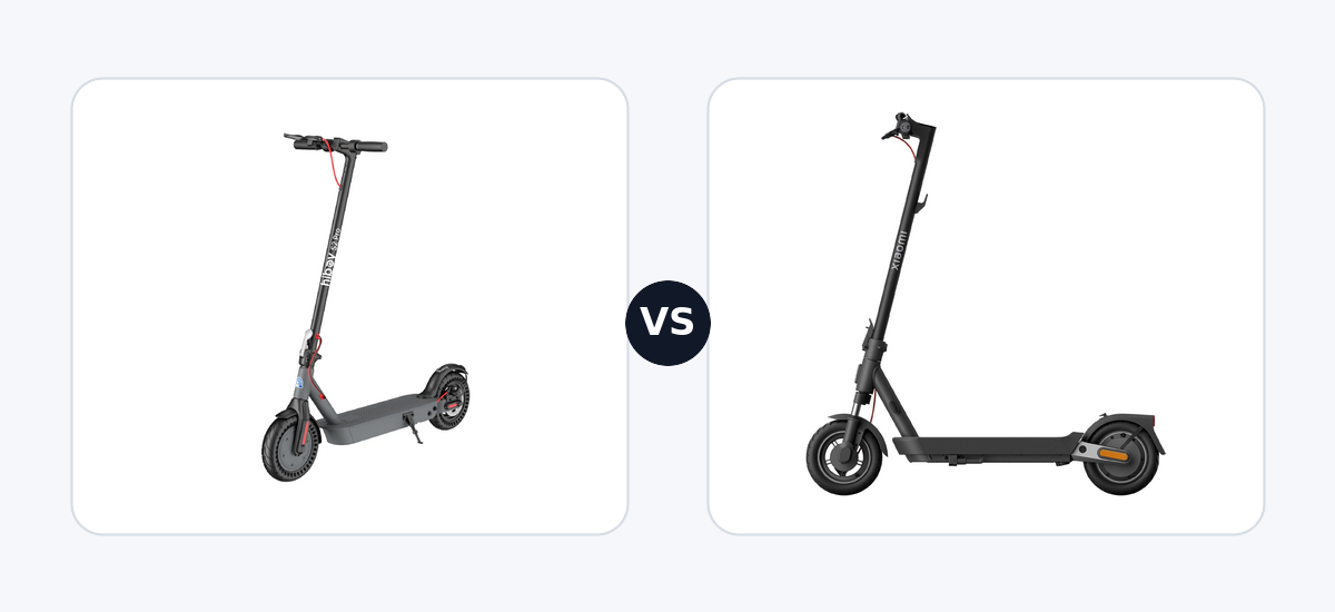 Hiboy S2 Pro ·vs· Xiaomi Electric Scooter 5 Pro DE