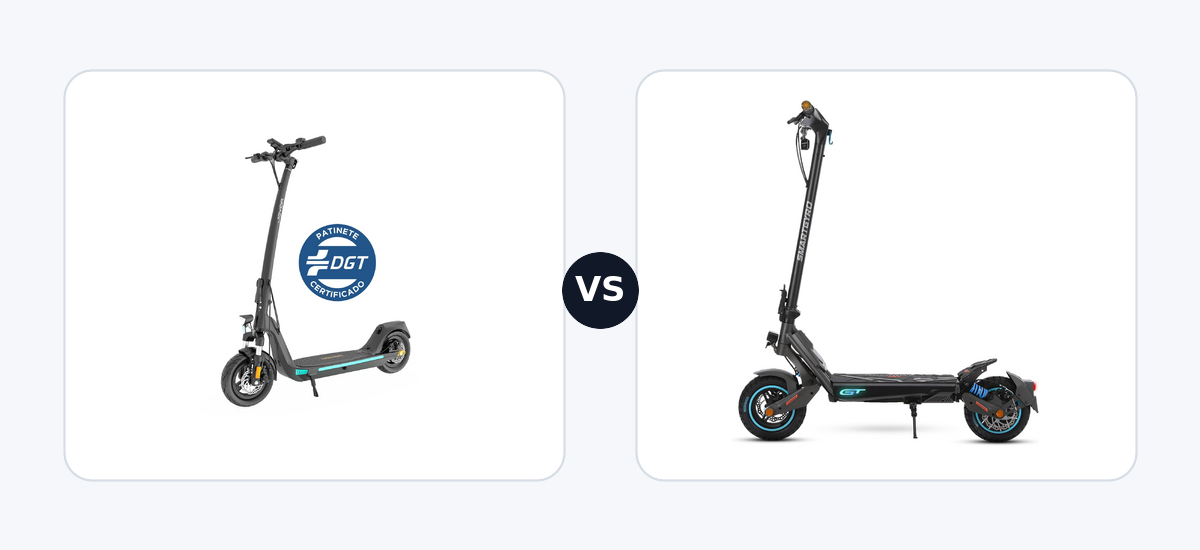 Joyor C10 DGT ·vs· Smartgyro Rockway GT