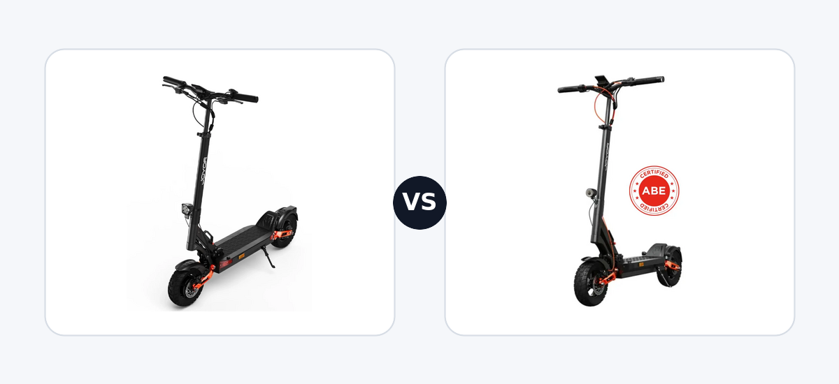 Joyor T-PRO DGT ·vs· Joyor T6e ABE