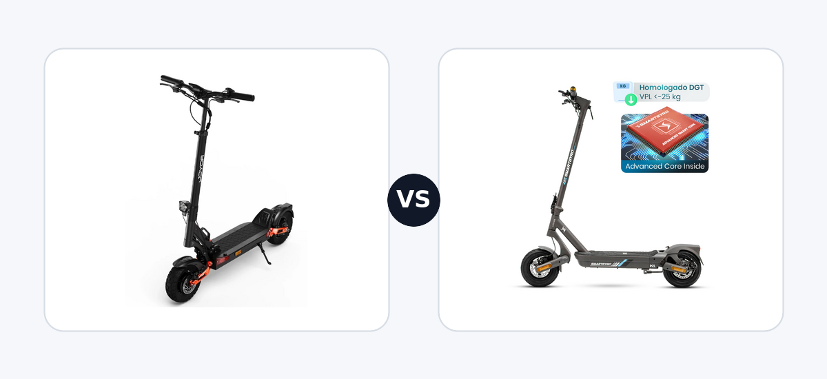 Joyor T-PRO DGT ·vs· Smartgyro K1
