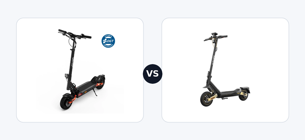 Joyor T6d DGT ·vs· Navee ST5 Max EU