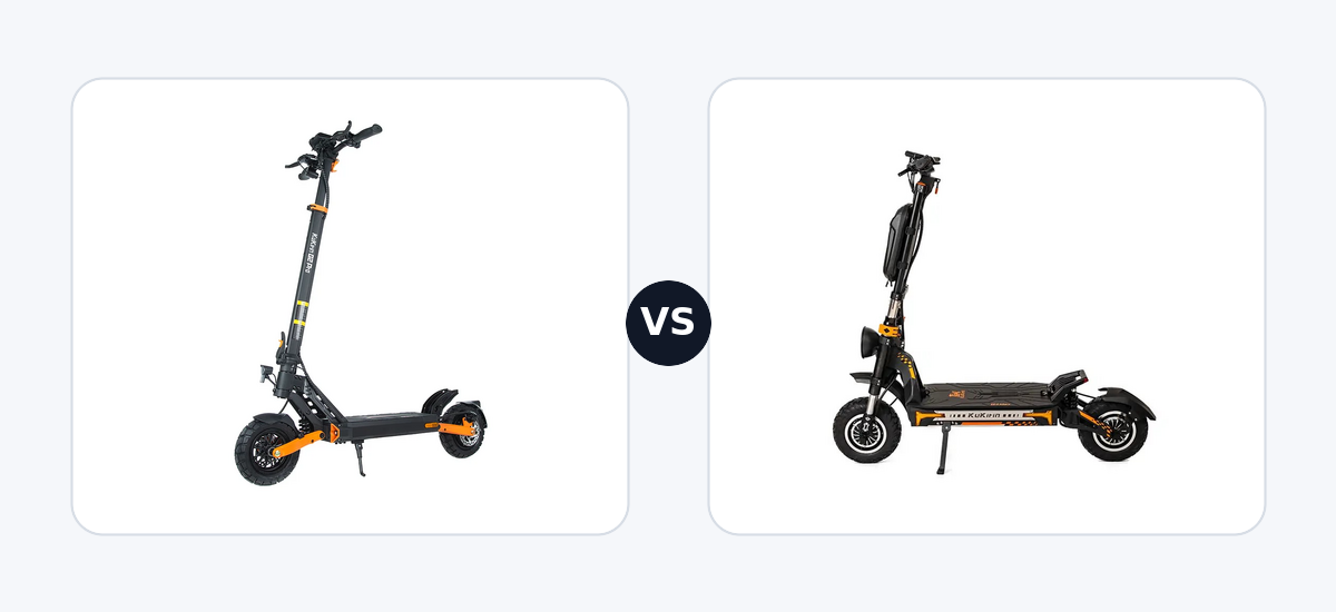 Kukirin G2 DGT · vs · Kukirin G4 Max