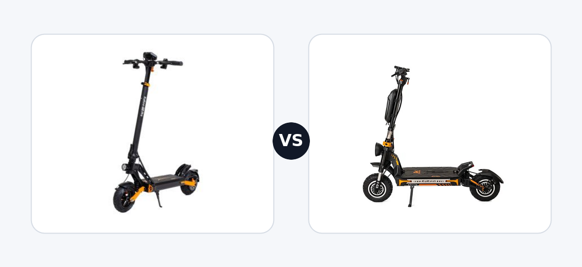Kukirin G2 Pro ·vs· Kukirin G4 Max