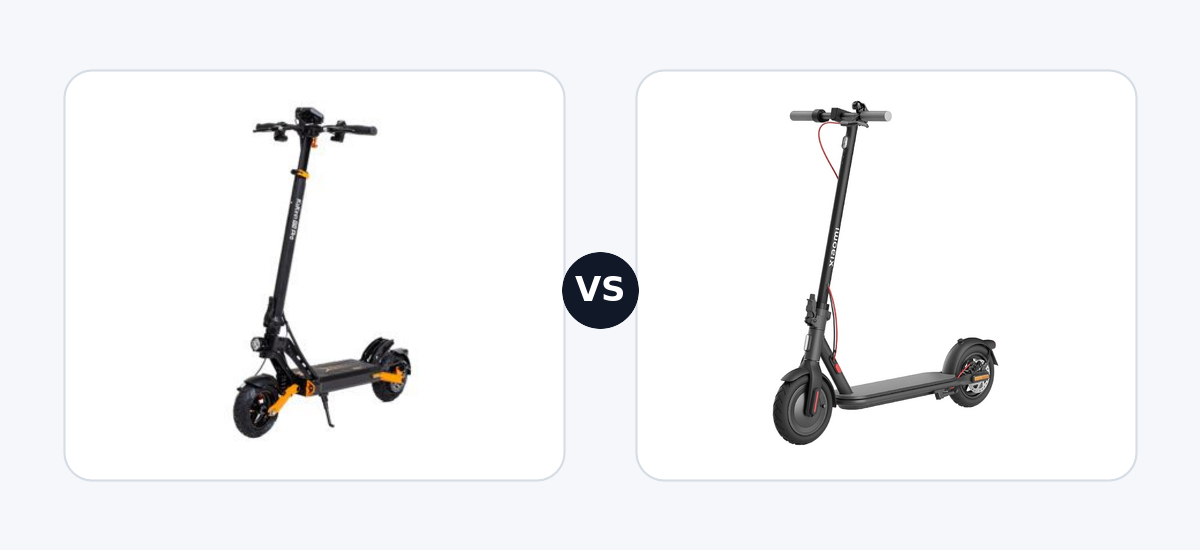 Kukirin G2 Pro · vs · Xiaomi Electric Scooter 4