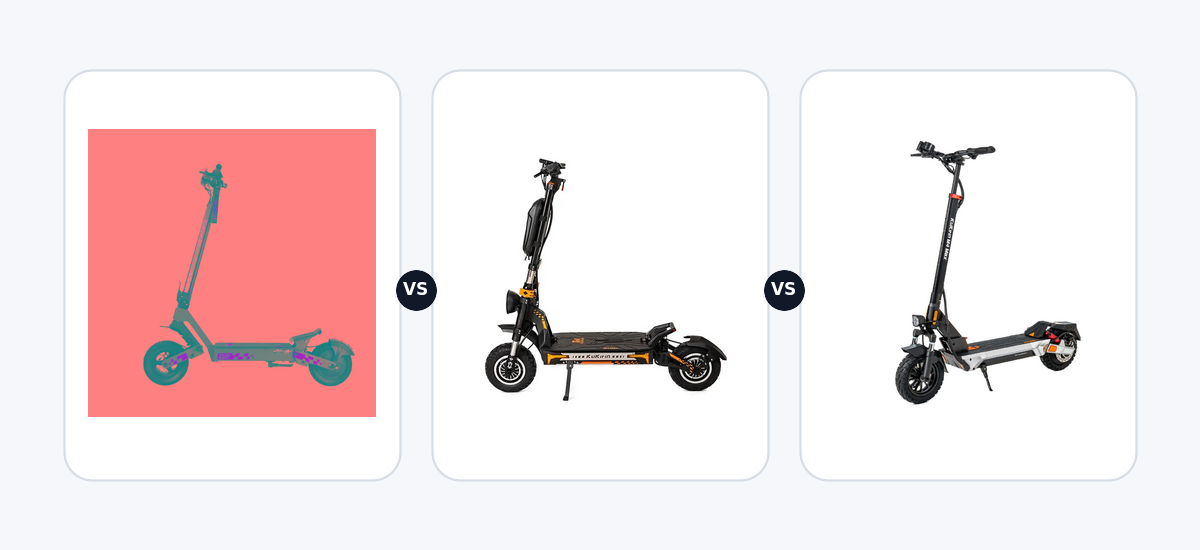 Kukirin G2 ·vs· Kukirin G4 Max ·vs· Kukirin M4 Max