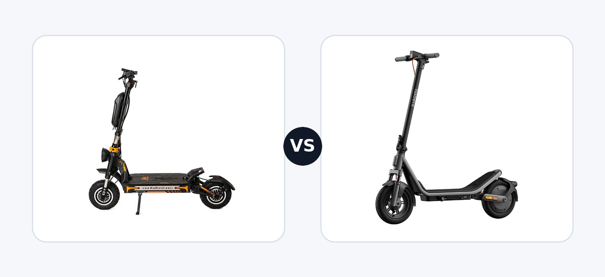 Kukirin G4 Max · vs · Xiaomi Xiaomi Electric Scooter 6