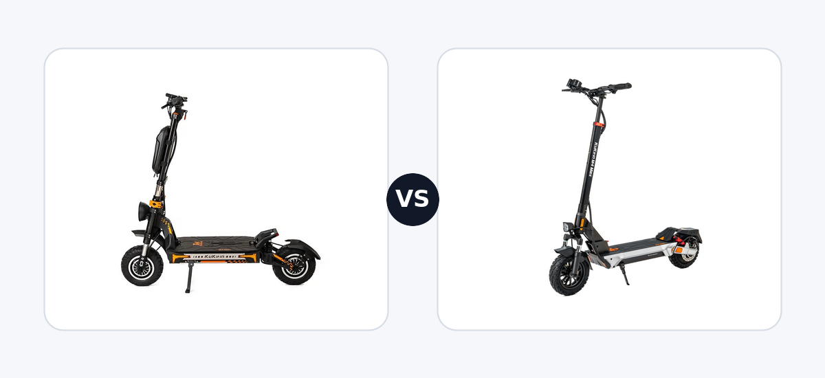 Kukirin G4 Max ·vs· Kukirin M4 Max