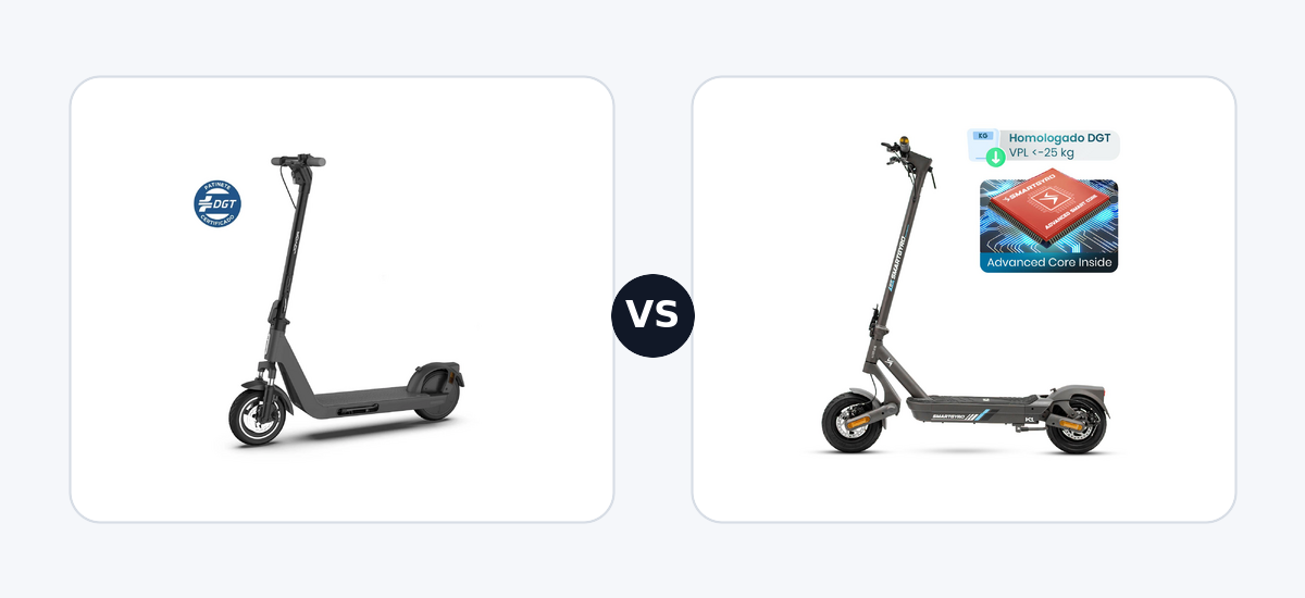 Joyor LiteGo DGT ·vs· Smartgyro K1