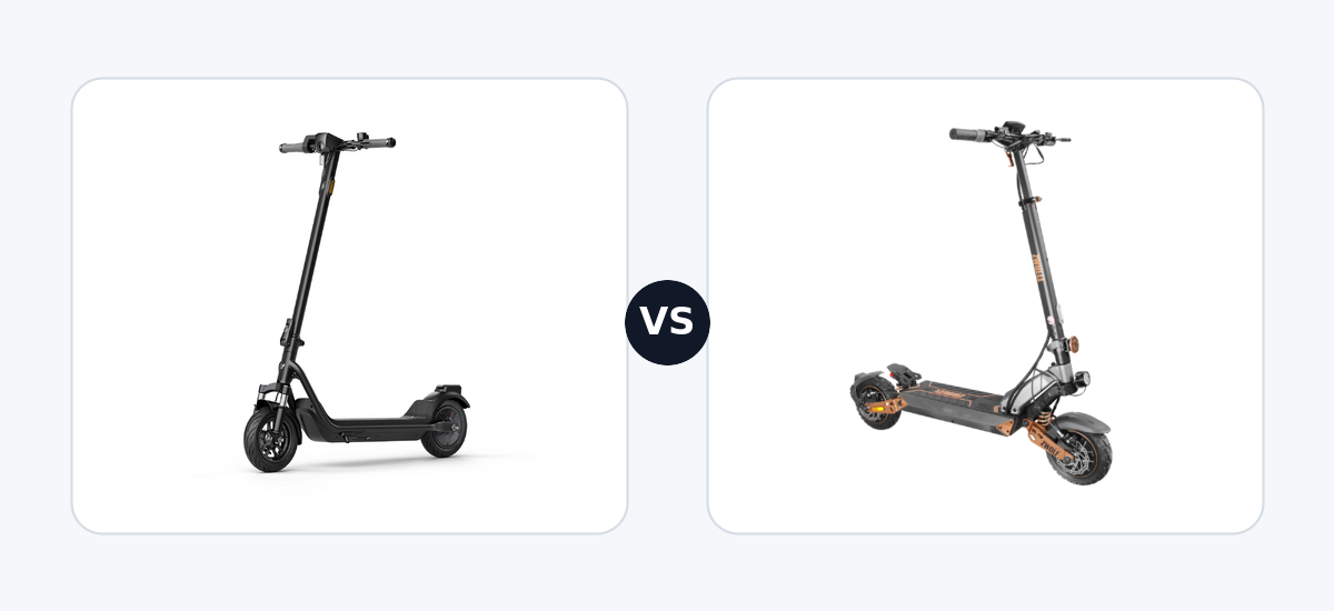 Niu KQi 100F ·vs· Zwheel ZWolf Duo