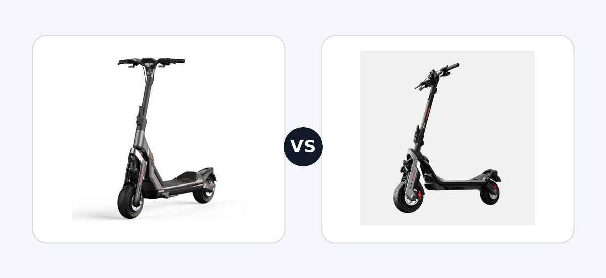 Segway GT1 E · vs · Segway Superscooter GT3 Pro