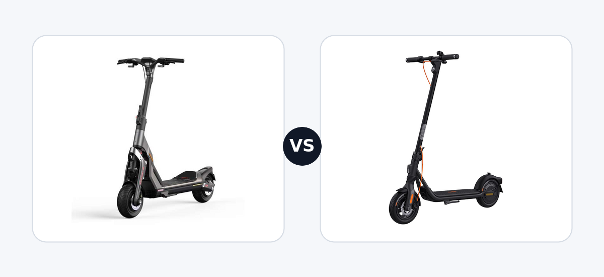 Segway GT1 E ·vs· Segway Ninebot F2 Pro E