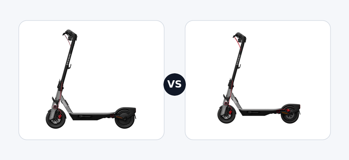 Segway Ninebot F3 E ·vs· Segway Ninebot F3 Pro E