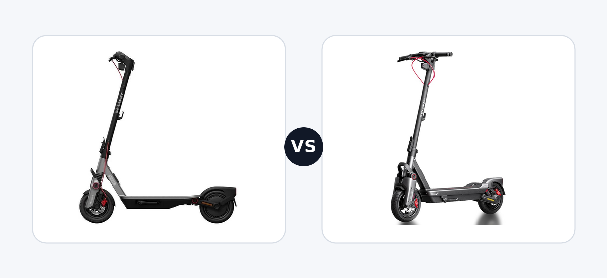 Segway Ninebot F3 E ·vs· Segway Ninebot MAX G3 E