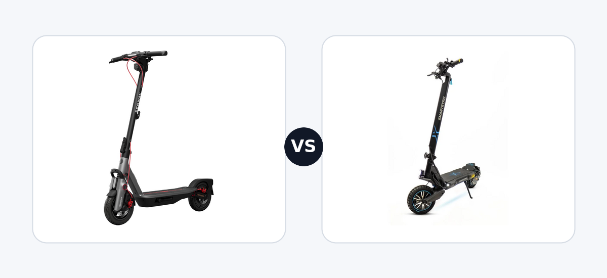 Segway Ninebot F3 Pro D ·vs· Smartgyro CROSSOVER DUAL MAX 2