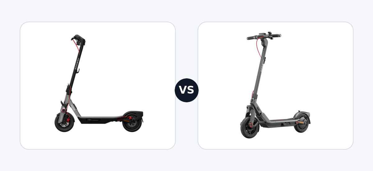 Segway Ninebot F3 Pro E · vs · Segway Ninebot E3 Pro E