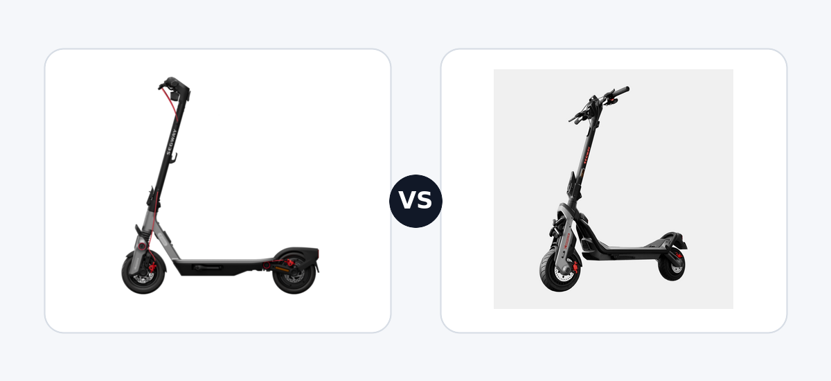 Segway Ninebot F3 Pro E ·vs· Segway Superscooter GT3 Pro