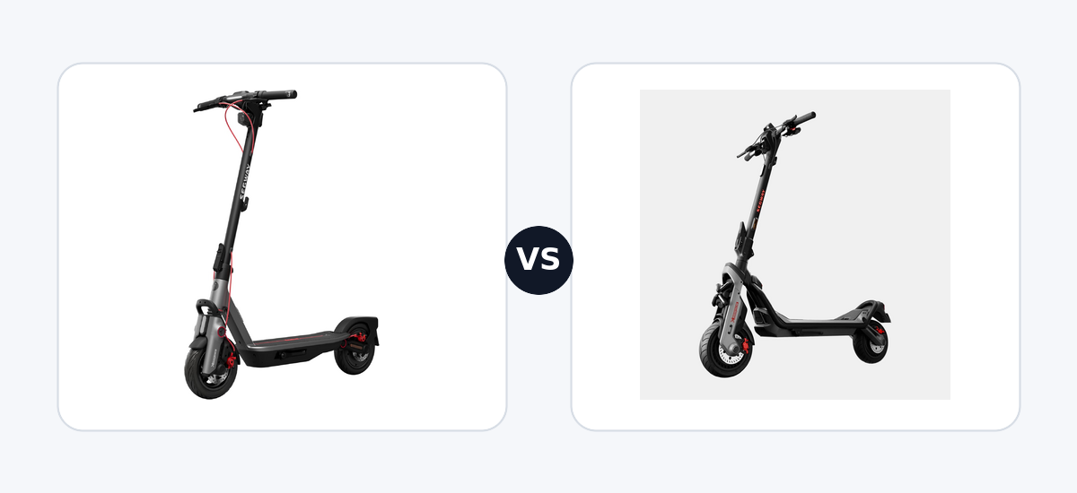 Segway Ninebot F3 Pro ·vs· Segway Superscooter GT3 Pro
