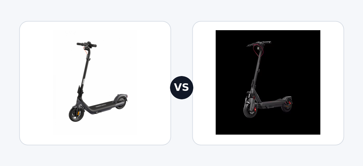 Segway Ninebot KickScooter E2 PRO E ·vs· Segway Ninebot MAX G3