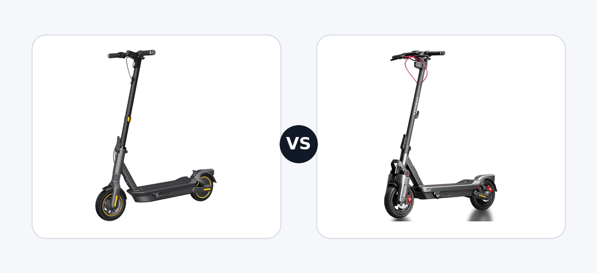 Segway Ninebot max G2 DE ·vs· Segway Ninebot MAX G3 E