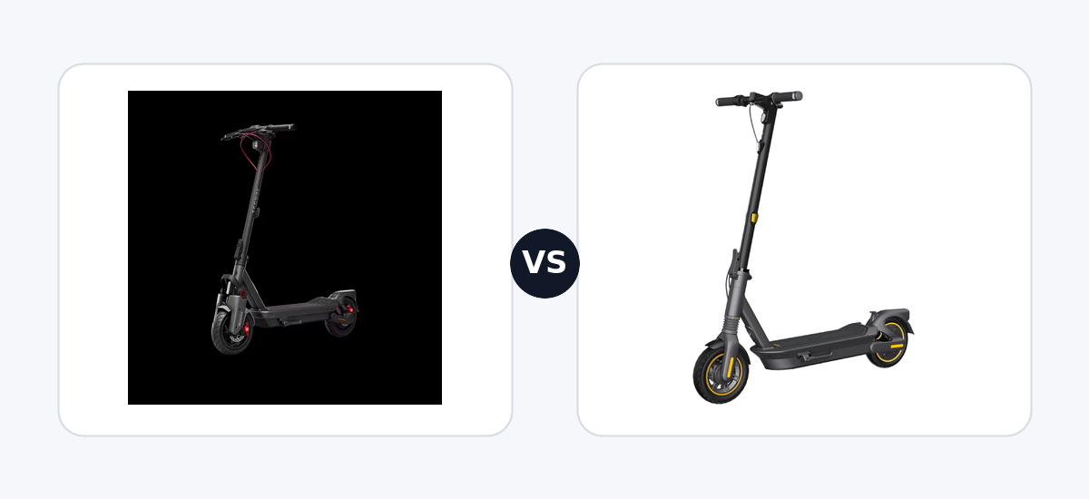 Segway Ninebot MAX G3 · vs · Segway Ninebot max G2
