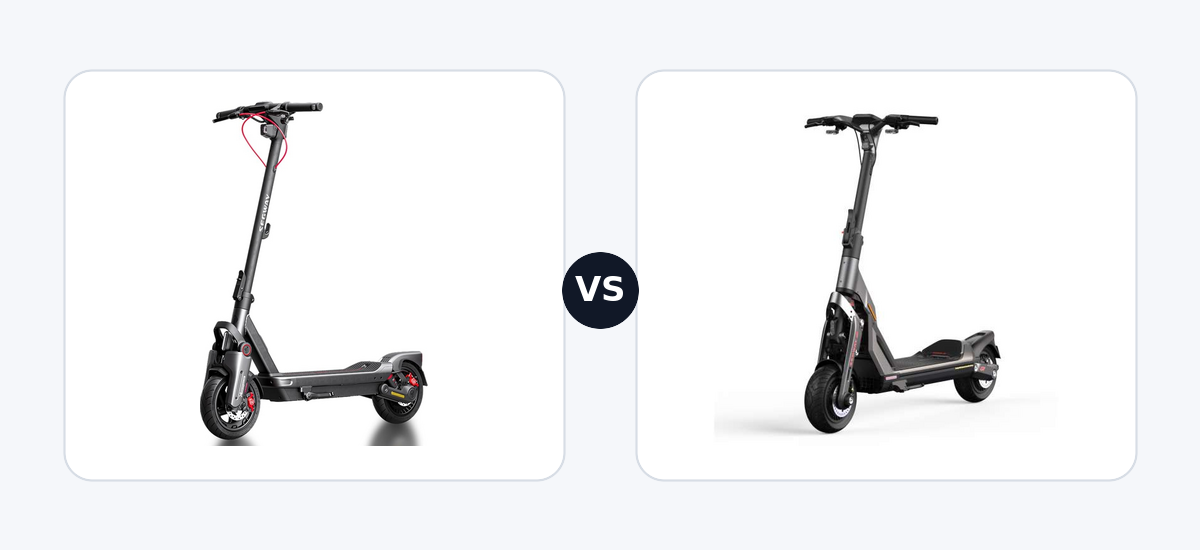 Segway Ninebot MAX G3 E · vs · Segway GT1 E