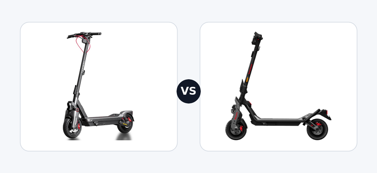 Segway Ninebot MAX G3 E · vs · Segway GT3 E