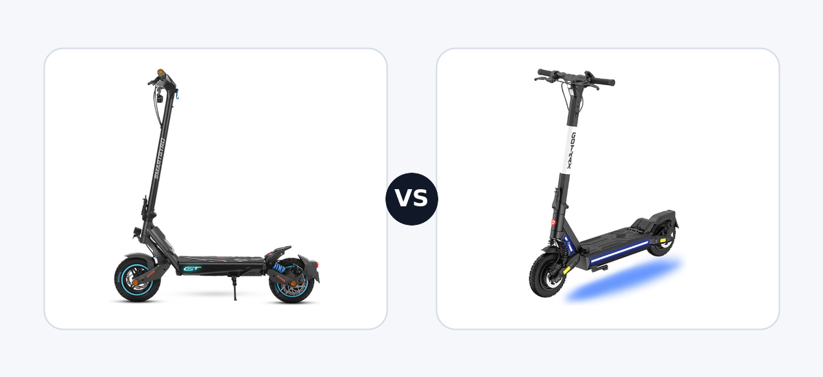 Smartgyro Rockway GT · vs · Gotrax Ares