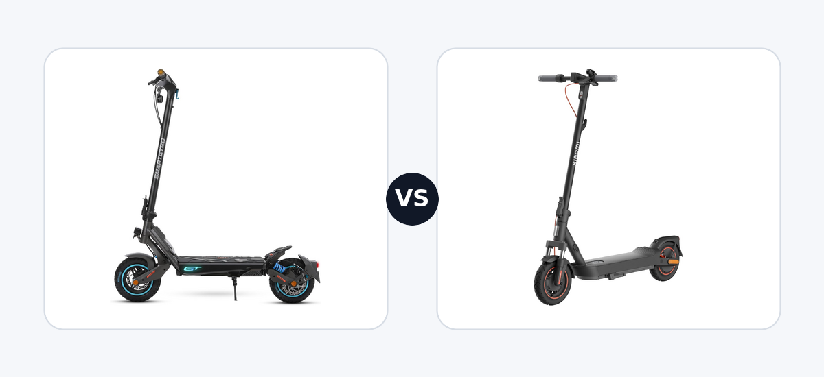 Smartgyro Rockway GT · vs · Xiaomi Electric Scooter 5 Max