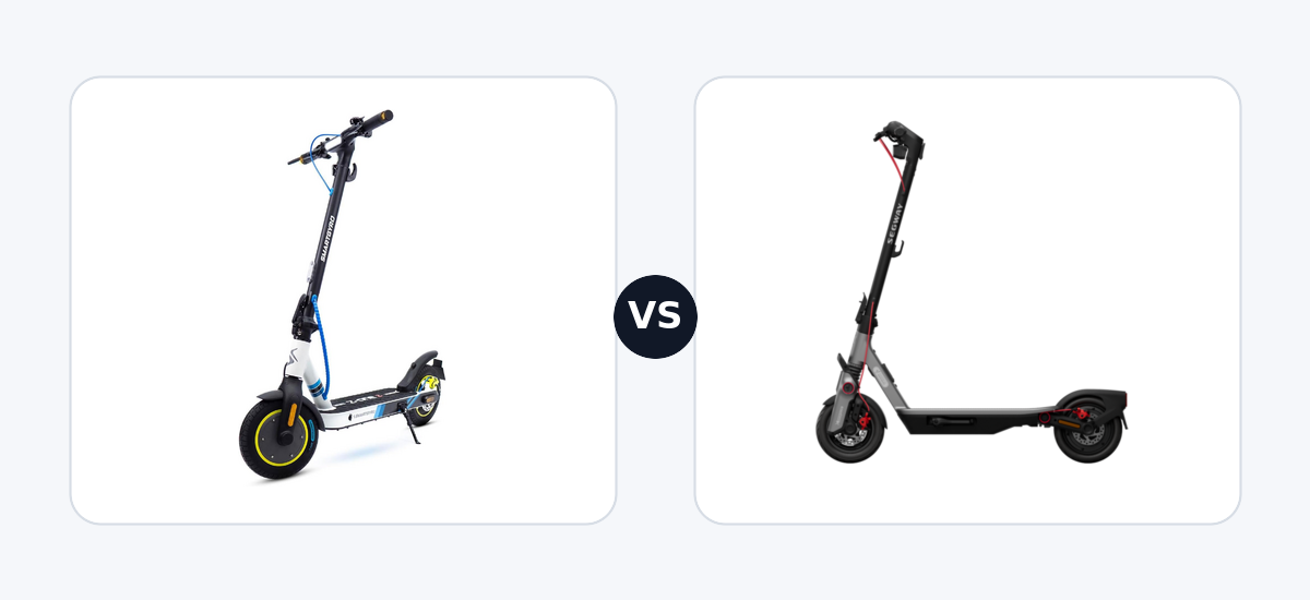 Smartgyro Z-One 2 Gray · vs · Segway Ninebot F3 Pro E
