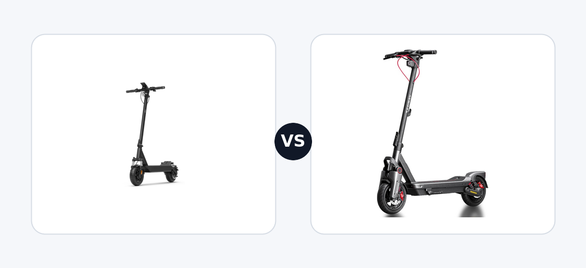 vmax VX4 · vs · Segway Ninebot MAX G3 D