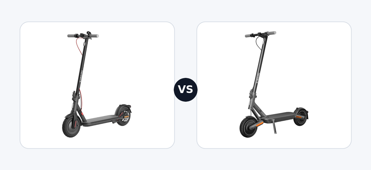 Xiaomi Electric Scooter 4 ·vs· Xiaomi Electric Scooter 4 Ultra