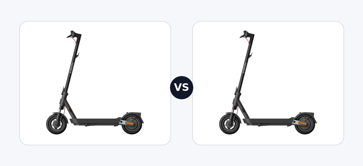Xiaomi Electric Scooter 5 Pro ·vs· Xiaomi Electric Scooter 5 Pro DE