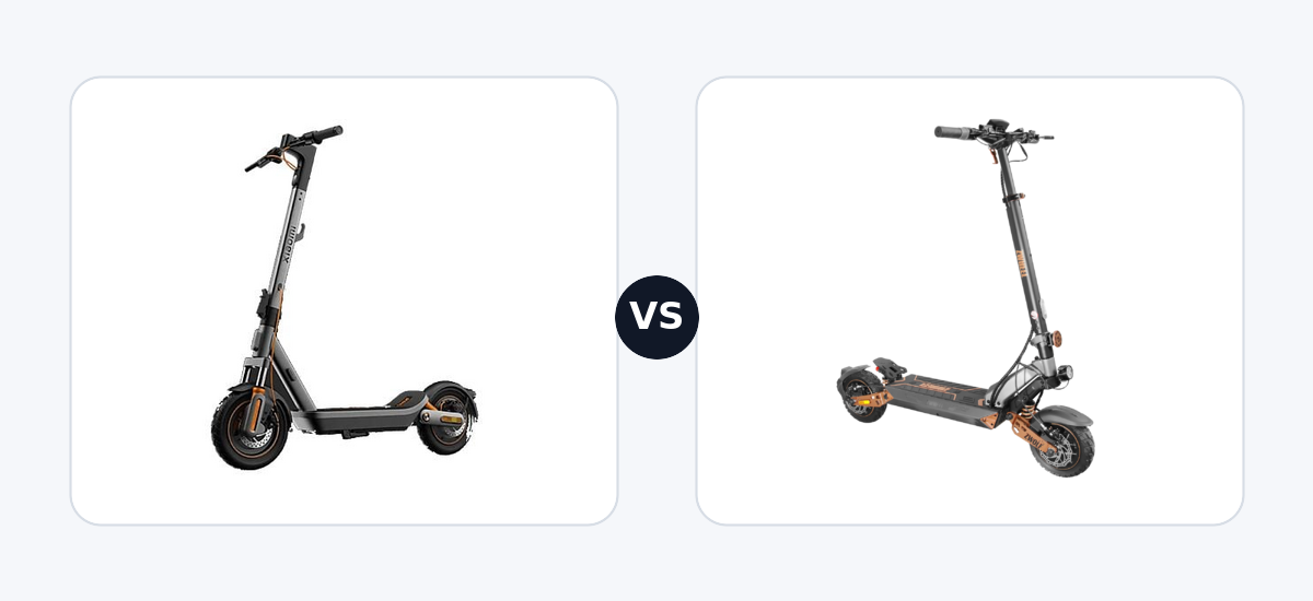 Xiaomi Electric Scooter 6 max DE ·vs· Zwheel ZWolf Duo