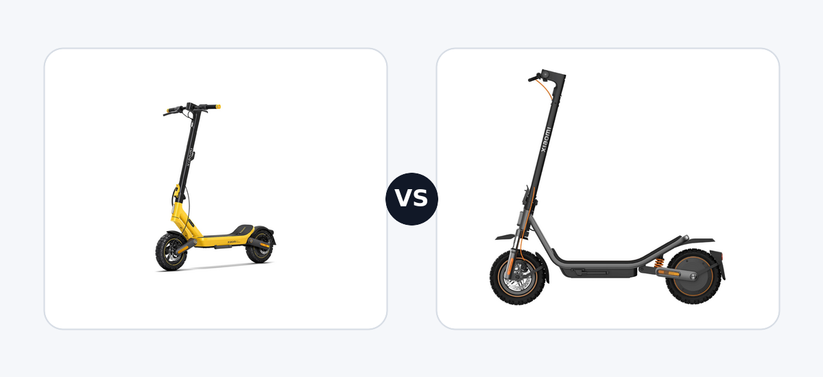 Xiaomi Electric Scooter 6 Ultra · vs · Xiaomi Electric Scooter 6 Pro