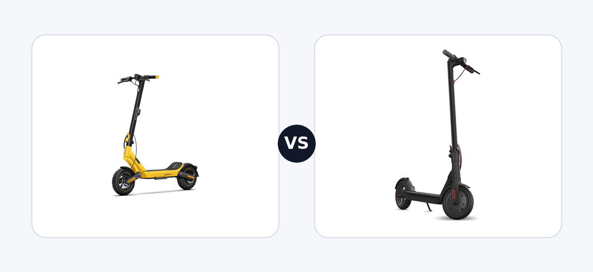 Xiaomi Electric Scooter 6 Ultra ·vs· Xiaomi M365