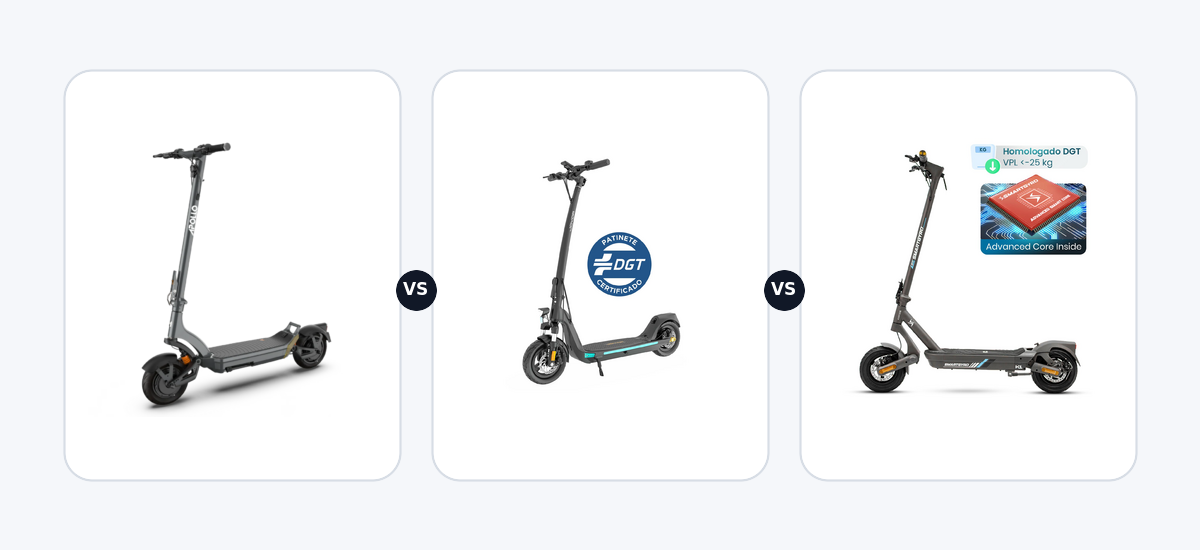 Apollo City 2024 ·vs· Joyor C10 DGT ·vs· Smartgyro K1
