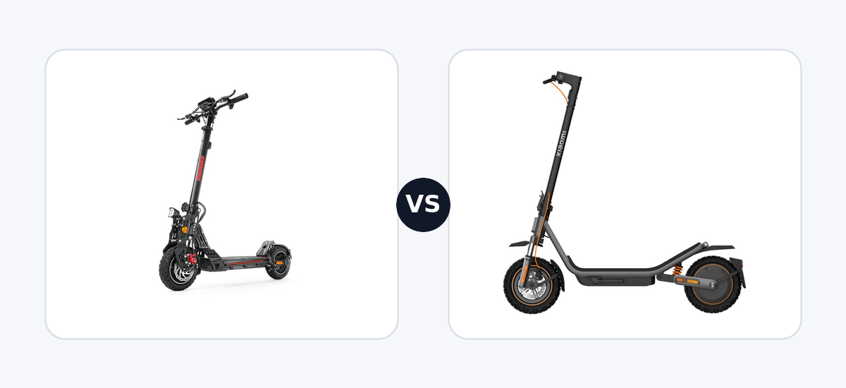 Backfire M8 Rover · vs · Xiaomi Electric Scooter 6 Pro