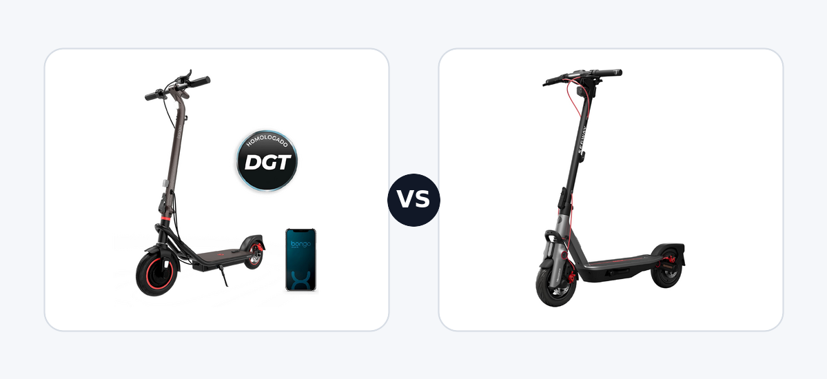Cecotec Cecotec Bongo G40 XXL Connected ·vs· Segway Ninebot F3 Pro D
