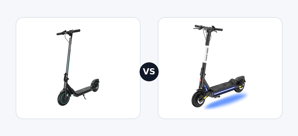 Cecotec D20E Connected ·vs· Gotrax Ares