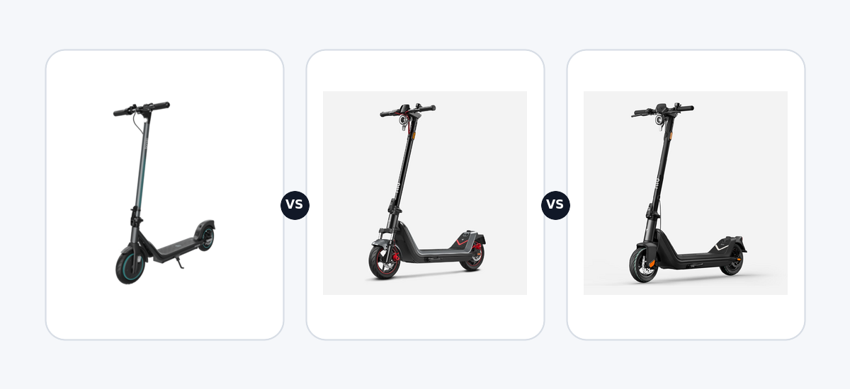 Cecotec D20E Connected ·vs· Niu KQi 300X ·vs· Niu KQi3 Pro