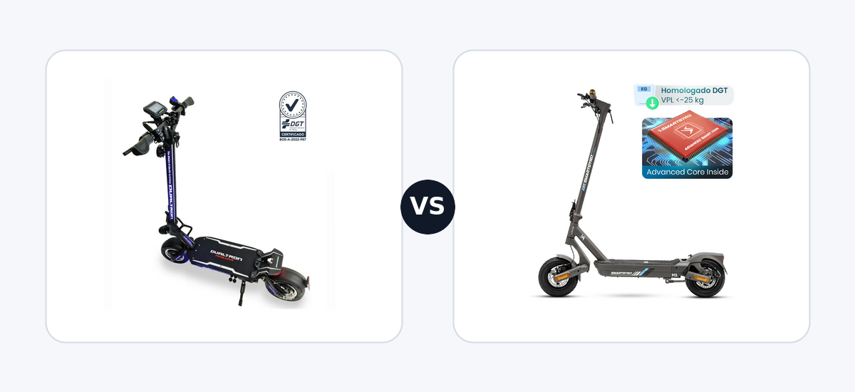 Dualtron Achilleus Limited ·vs· Smartgyro K1